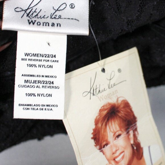 Vintage 1997 NWT Kathy Lee Gifford Plus Size Lace Blouse – Size 22/24W - Picture 8 of 10